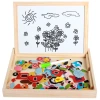 Baby boys, girls, infants and children wooden jigsaw puzzle toys Magnetic jigsaw puzzle fun wooden early education Intelligence benefits 1-3-4 years old -1001/2670 Application Scenario